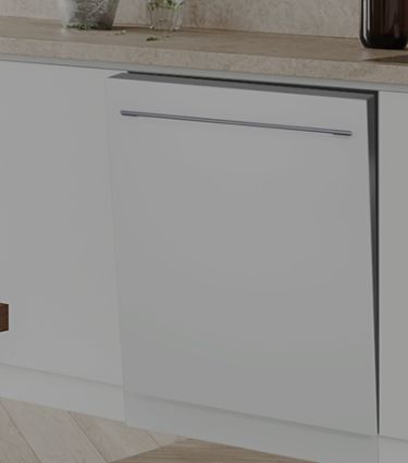 Integrated dishwasher banner